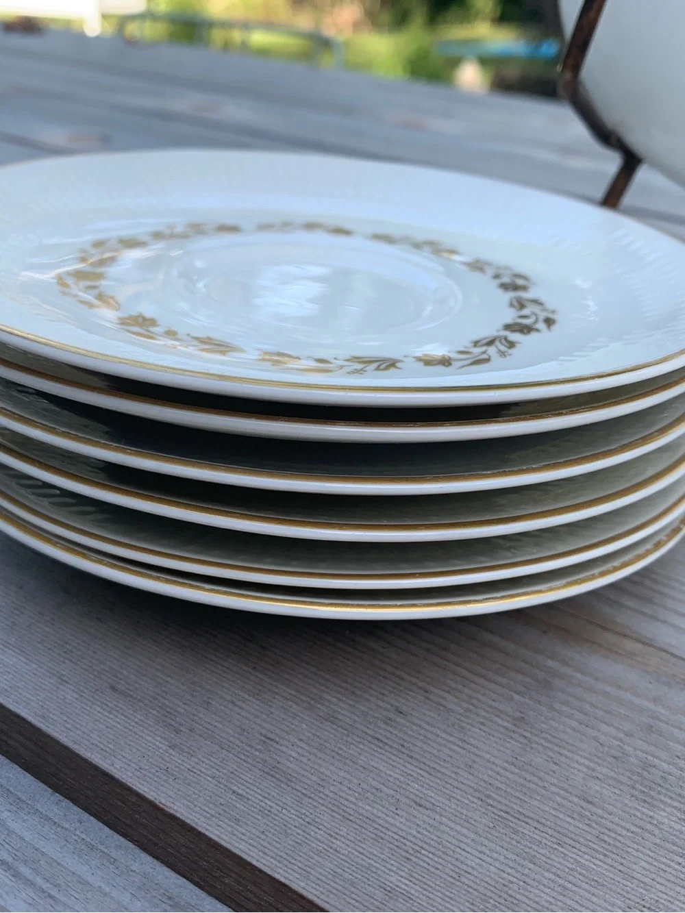 Vintage Royal Doulton “Fairfax” Saucers (lot of 7) - TC 1006